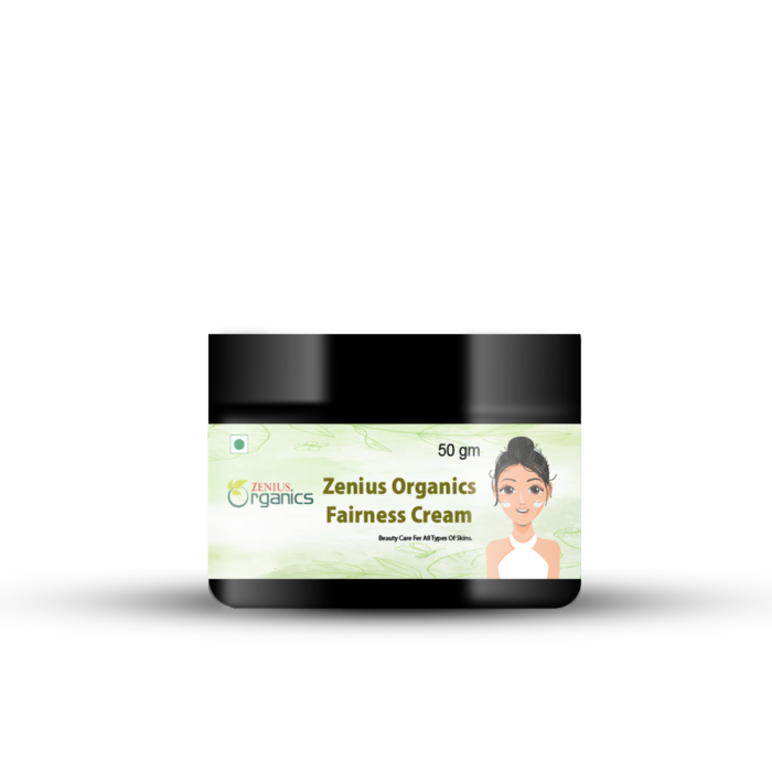 A jar of natural Fairness Cream Curcil for skin that glows.